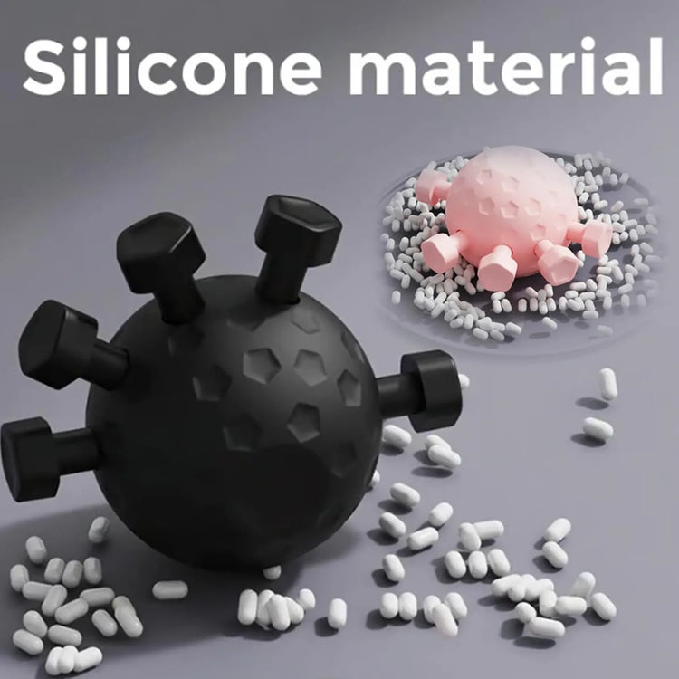 1Pc Glitzgrip Arm Builder 2025 New Hand Forearm Ball Strengthener and Finger Grip Exerciser Balls Wrist Strengthening Guitar Finger Gripper Strength Trainer Hand Squeezer Stretcher Extender Workout